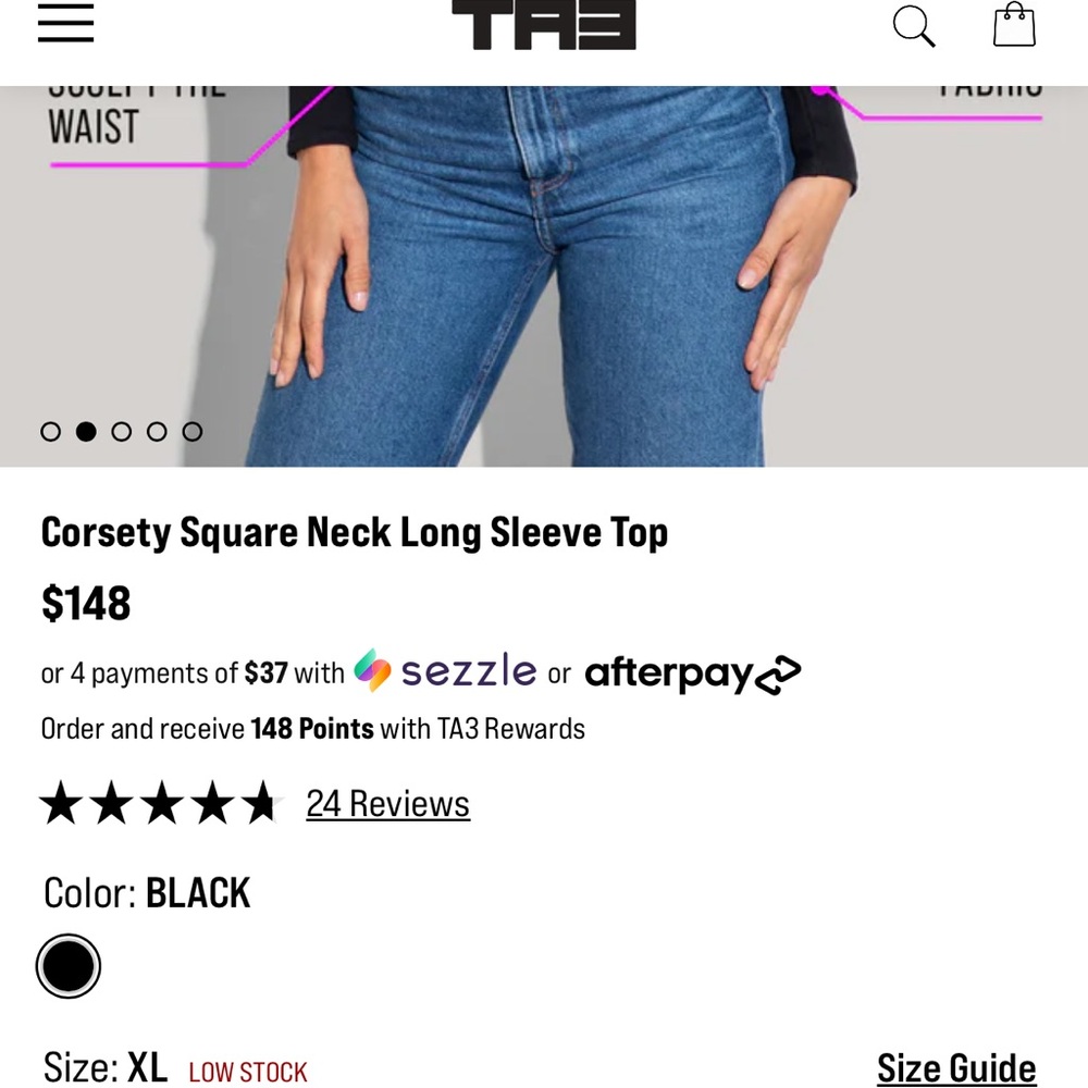 TA3 Corset top - Picture 7 of 7